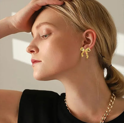 Ribbonelle™ Bow Earrings