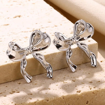 Ribbonelle™ Bow Earrings